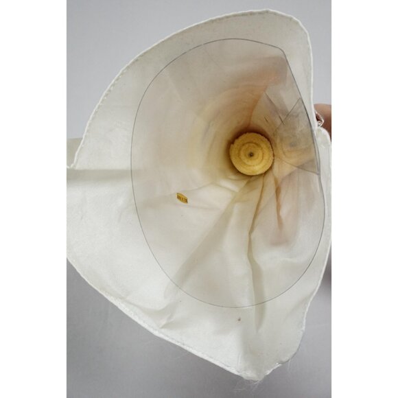 Vintage Angel Tree Topper Christmas Decoration Pink and Ivory Dress Wings NO BOX - Picture 6 of 6